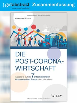 cover image of Die Post-Corona-Wirtschaft (Zusammenfassung)